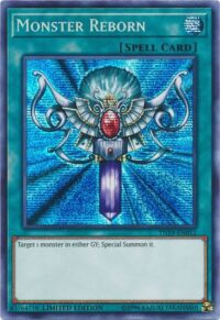 Monster Reborn - TN19-EN011 - Prismatic Secret Rare Limited Edition - Inglés