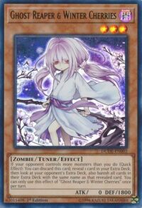 Ghost Reaper & Winter Cherries - DUDE-EN002 - Ultra Rare 1st Edition - Español