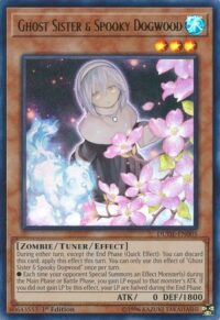 Ghost Sister & Spooky Dogwood - DUDE-EN005 - Ultra Rare 1st Edition - Español