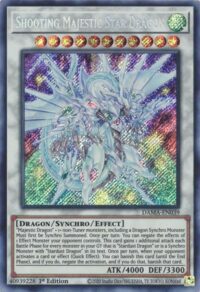 Shooting Majestic Star Dragon - DAMA-EN039 - Secret Rare 1st Edition - Inglés