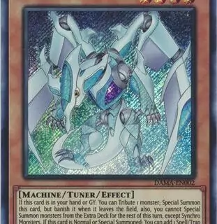 Stardust Synchron - DAMA-EN002 - Secret Rare 1st Edition - Español