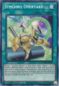 Synchro Overtake - DAMA-EN067 - Secret Rare 1st Edition - Inglés