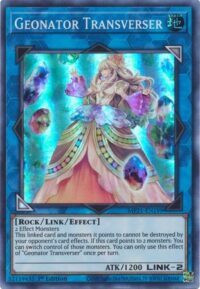 Geonator Transverser - MP21-EN199 - Super Rare 1st Edition - Inglés