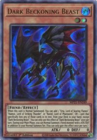 Dark Beckoning Beast - MP21-EN249 - Ultra Rare 1st Edition - Inglés