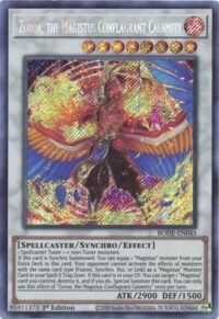 Zoroa, the Magistus Conflagrant Calamity - BODE-EN045 - Secret Rare 1st Edition - Inglés