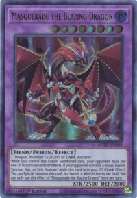 Masquerade the Blazing Dragon - BODE-EN038 - Ultra Rare 1st Edition - Inglés