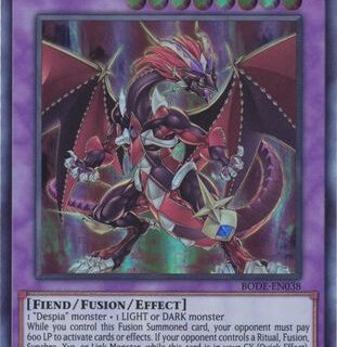 Masquerade the Blazing Dragon - BODE-EN038 - Ultra Rare 1st Edition - Inglés