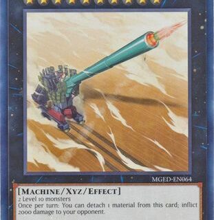 Superdreadnought Rail Cannon Gustav Max - MGED-EN064 - Rare 1st Edition - Inglés