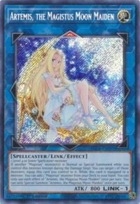 Artemis, the Magistus Moon Maiden - BLCR-EN095 - Secret Rare 1st Edition - Inglés