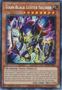 Toon Black Luster Soldier - BLCR-EN065 - Secret Rare 1st Edition - Inglés