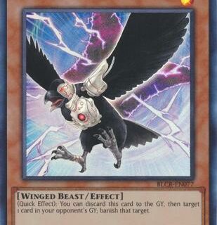 D.D. Crow - BLCR-EN077 - Ultra Rare 1st Edition - Inglés