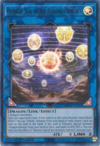 Hieratic Seal of the Heavenly Spheres - BLCR-EN090 - Ultra Rare 1st Edition - Inglés