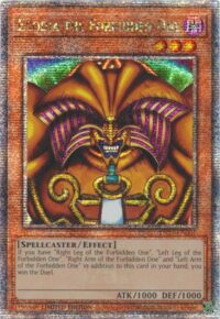 Exodia the Forbidden One - TN23-EN002 - Quarter Century Rare 1st Edition - Español