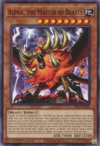 Alpha the Master of Beasts - SR14-EN022 - Common 1st Edition - Inglés