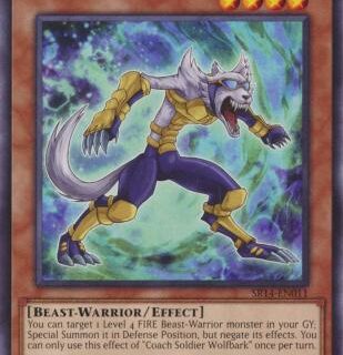 Coach Soldier Wolfbark - SR14-EN011 - Common 1st Edition - Inglés