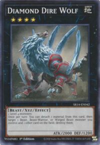 Diamond Dire Wolf - SR14-EN042 - Common 1st Edition - Inglés