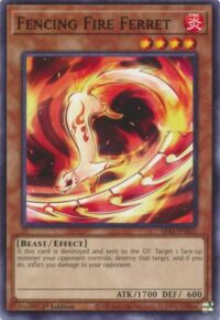 Fencing Fire Ferret - SR14-EN020 - Common 1st Edition - Inglés
