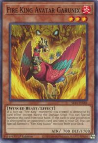 Fire King Avatar Garunix - SR14-EN004 - Common 1st Edition - Inglés