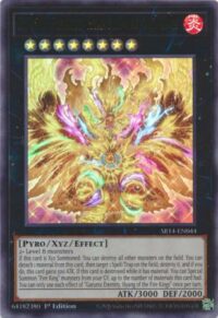 Garunix Eternity Hyang of the Fire Kings - SR14-EN044 - Ultra Rare 1st Edition - Inglés