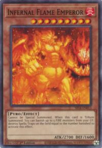 Infernal Flame Emperor - SR14-EN013 - Common 1st Edition - Inglés