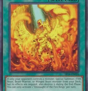 Onslaught of the Fire Kings - SR14-EN026 - Common 1st Edition - Inglés