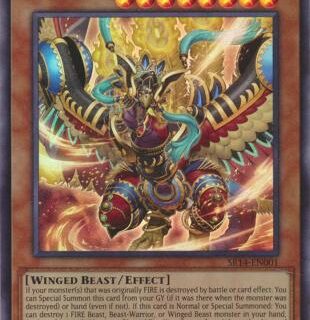Sacred Fire King Garunix - SR14-EN001 - Ultra Rare 1st Edition - Inglés