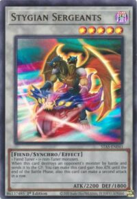 Stygian Sergeants - STAS-EN041 - Ultra Rare - Inglés