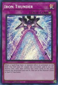 Iron Thunder - PHNI-EN080 - Secret Rare 1st Edition - Español
