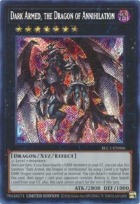 Dark Armed, the Dragon of Annihilation - BLC1-EN006 - Secret Rare 1st Edition - Inglés