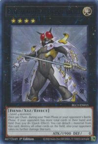 Evilswarm Exciton Knight (Silver) - BLC1-EN015 - Ultra Rare 1st Edition - Inglés