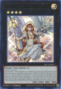 Minerva, the Exalted Lightsworn - BLC1-EN013 - Ultra Rare 1st Edition - Inglés