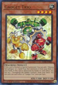 Gadget Trio - LEDE-EN004 - Ultra Rare 1st Edition - Inglés