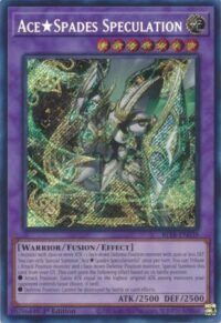 Ace Spades Speculation - BLTR-EN039 - Secret Rare 1st Edition - Español