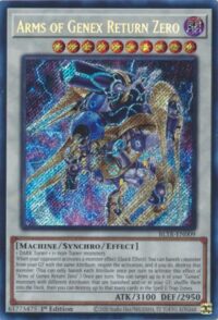 Arms of Genex Return Zero - BLTR-EN009 - Secret Rare 1st Edition - Español