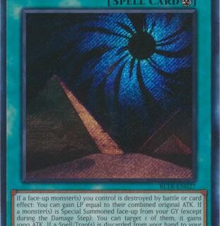 Ebon Sun - BLTR-EN027 - Secret Rare 1st Edition - Español