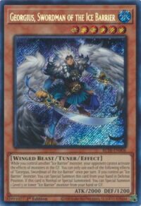 Georgius Swordman of the Ice Barrier - BLTR-EN006 - Secret Rare 1st Edition - Español