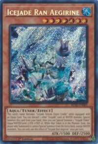 Icejade Ran Aegirine - BLTR-EN081 - Secret Rare 1st Edition - Español