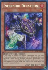 Infernoid Decatron - BLTR-EN069 - Secret Rare 1st Edition - Español