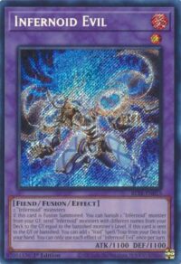 Infernoid Evil - BLTR-EN013 - Secret Rare 1st Edition - Español
