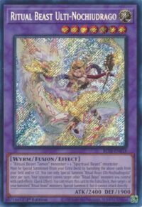 Ritual Beast Ulti-Nochiudrago - BLTR-EN018 - Secret Rare 1st Edition - Español
