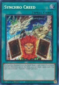 Synchro Creed - BLTR-EN029 - Secret Rare 1st Edition - Español