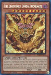 The Legendary Exodia Incarnate - BLTR-EN051 - Secret Rare 1st Edition - Español