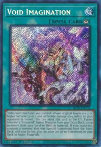 Void Imagination (Alternate Art) - BLTR-EN102 - Secret Rare 1st Edition - Español
