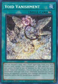 Void Vanishment - BLTR-EN100 - Secret Rare 1st Edition - Español