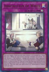 Arbitration of White - BLTR-EN036 - Ultra Rare 1st Edition - Español