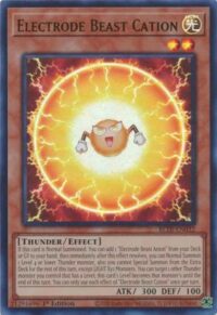 Electrode Beast Cation - BLTR-EN032 - Ultra Rare 1st Edition - Español
