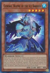 General Wayne of the Ice Barrier - BLTR-EN073 - Ultra Rare 1st Edition - Español