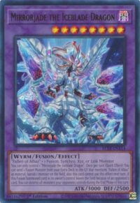 Mirrorjade the Iceblade Dragon - BLTR-EN114 - Ultra Rare 1st Edition - Español