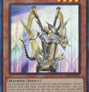 Orcust Harp Horror - BLTR-EN071 - Ultra Rare 1st Edition - Español