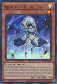 Pillar of the Future - Cyanos - BLTR-EN043 - Ultra Rare 1st Edition - Español